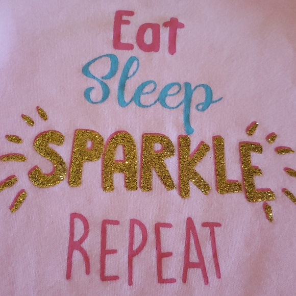 6-9M Long sleeve sparkle bodysuit - Picture 2 of 3